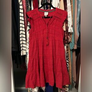Knox Rose Casual Red Dress